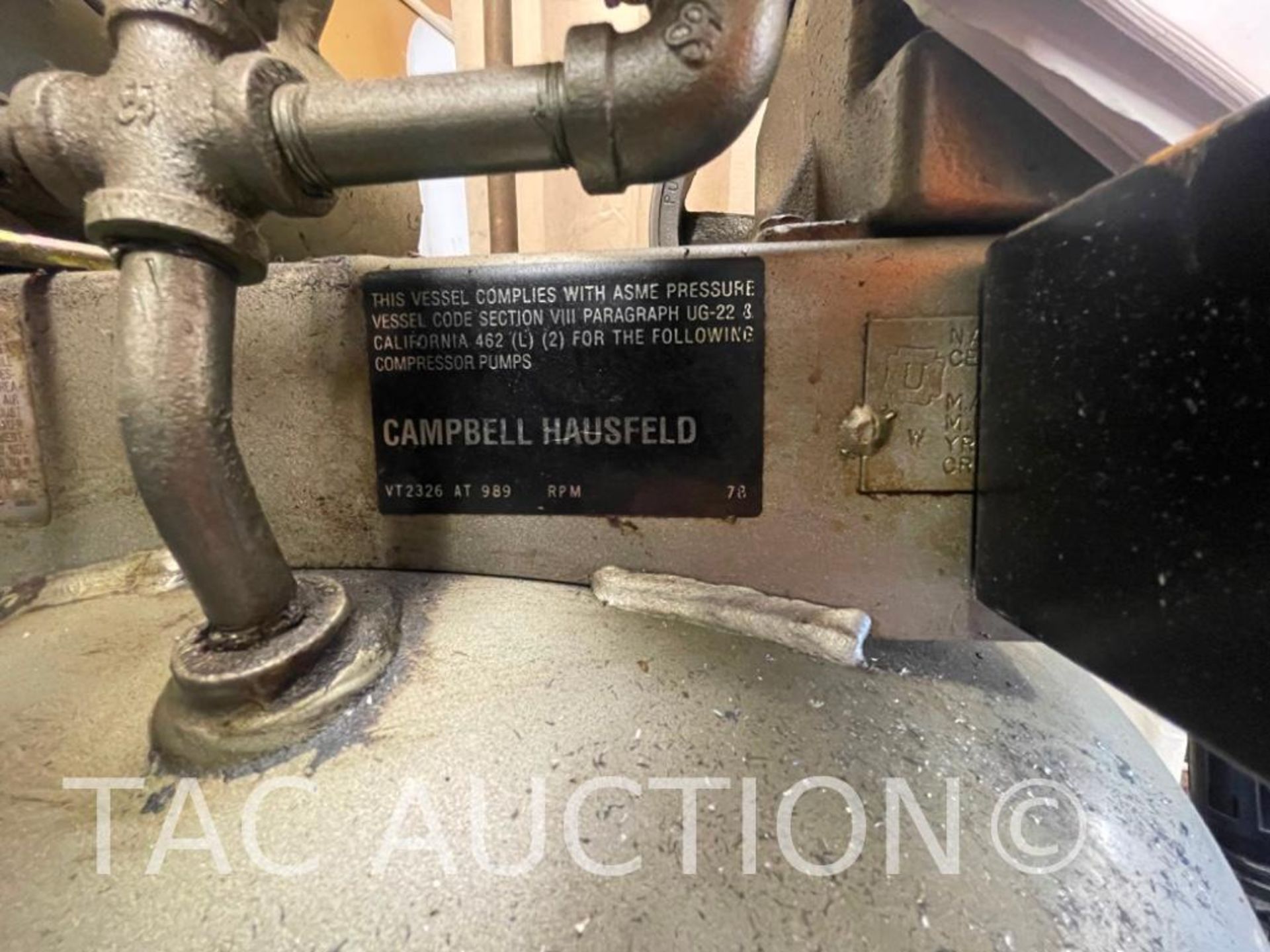 Campbell Hausfeld Air Compressor - Image 4 of 7