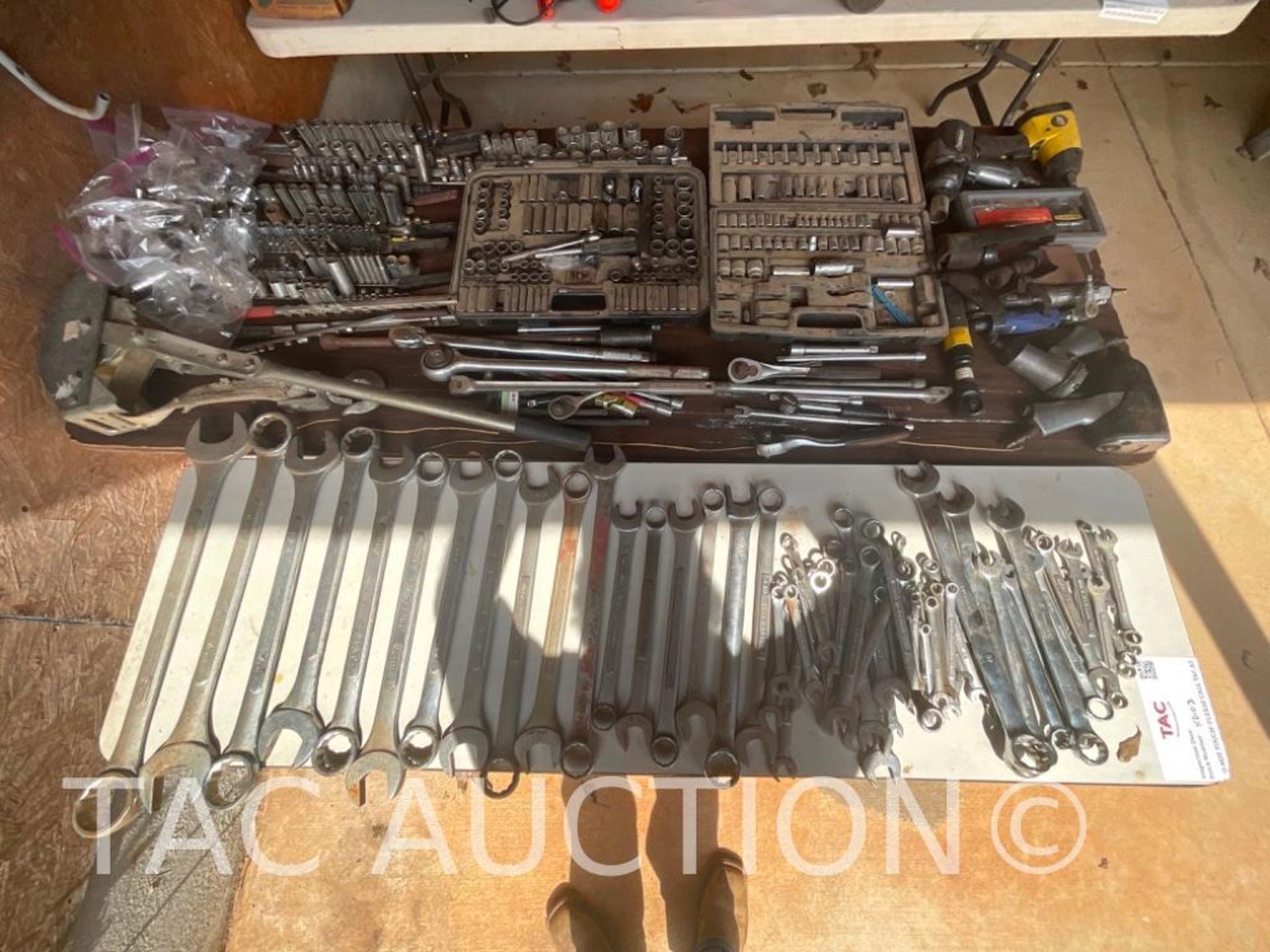 Assorted Wrenches And Sockets