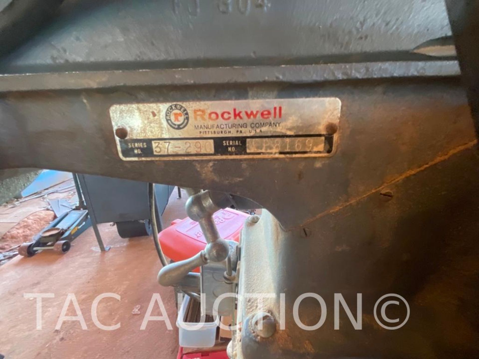 Rockwell 37-290 Wood Jointer - Image 4 of 6