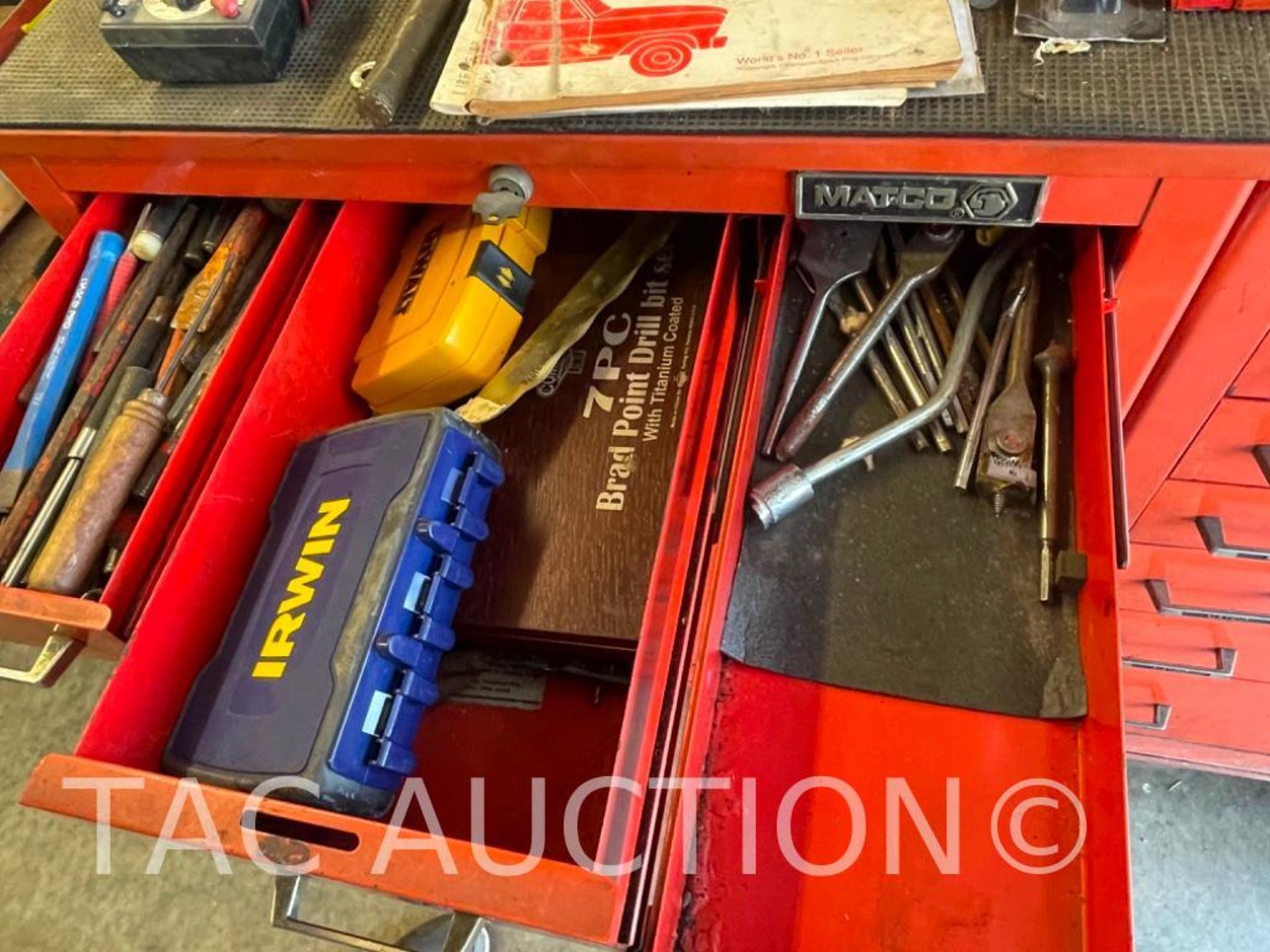 Matco Tool Box With Tools - Bild 15 aus 24