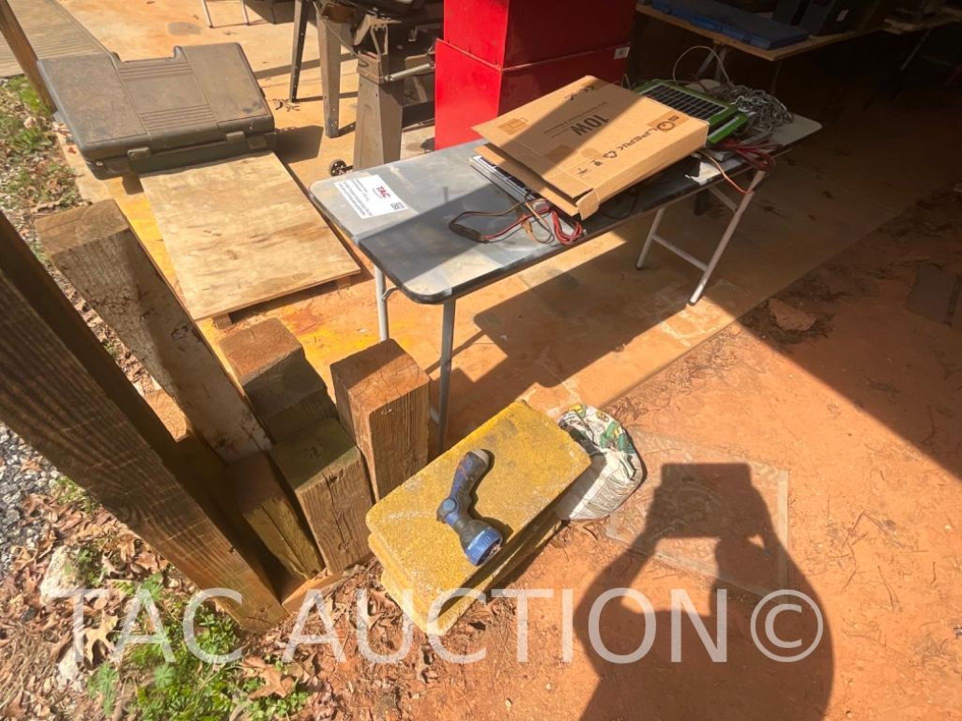 Solar Batter Tenders And Wood Blocks