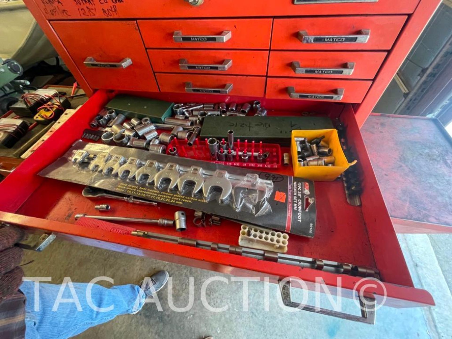 Matco Tool Box With Tools - Image 5 of 24