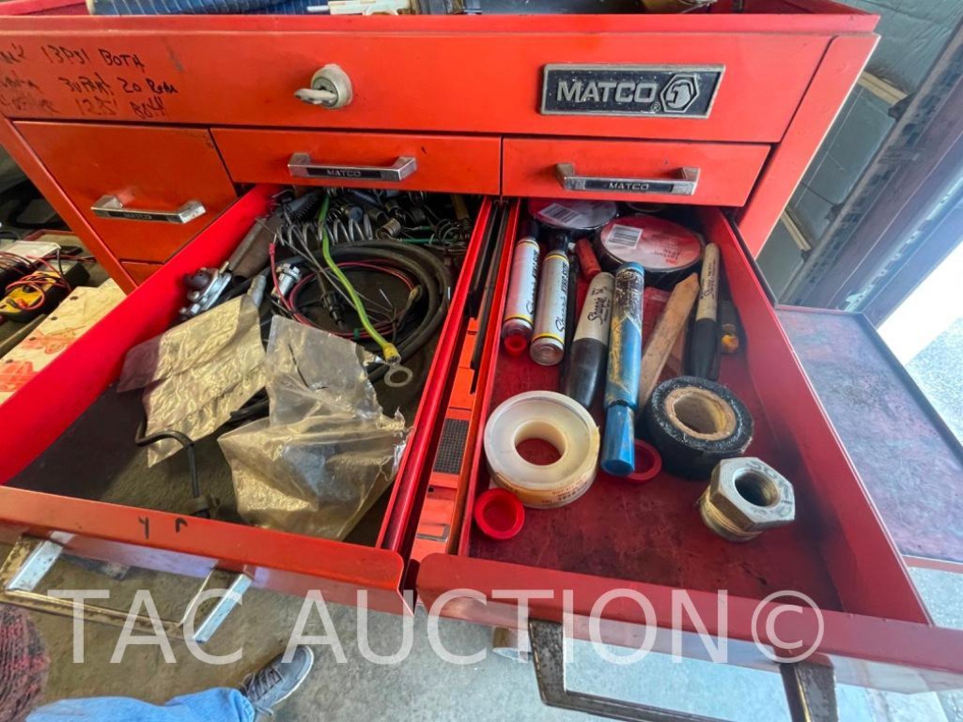 Matco Tool Box With Tools - Bild 4 aus 24