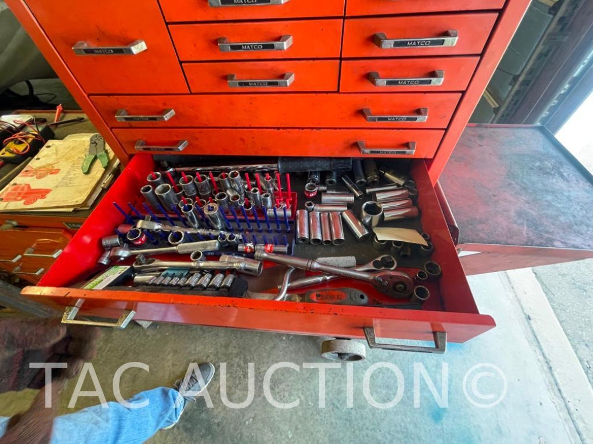 Matco Tool Box With Tools - Bild 7 aus 24