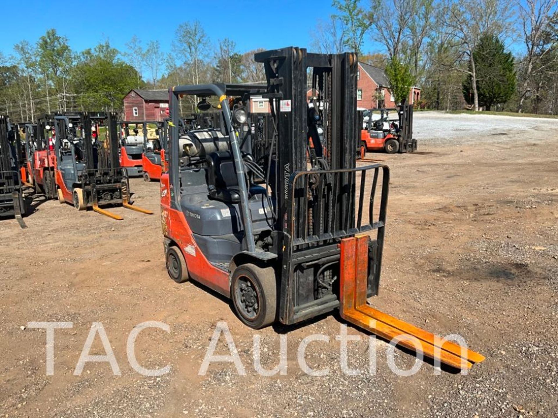 2008 Toyota 8FGCU30 6000lb Forklift - Image 7 of 36