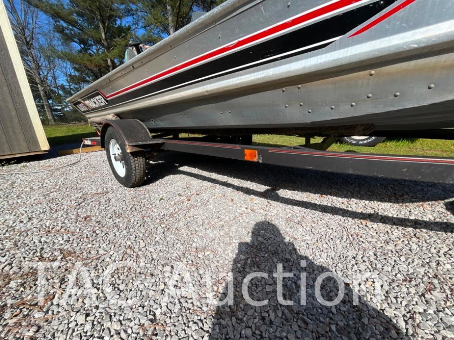 1989 Bass Tracker 17ft Bass Boat W/ Trailer - Image 38 of 52