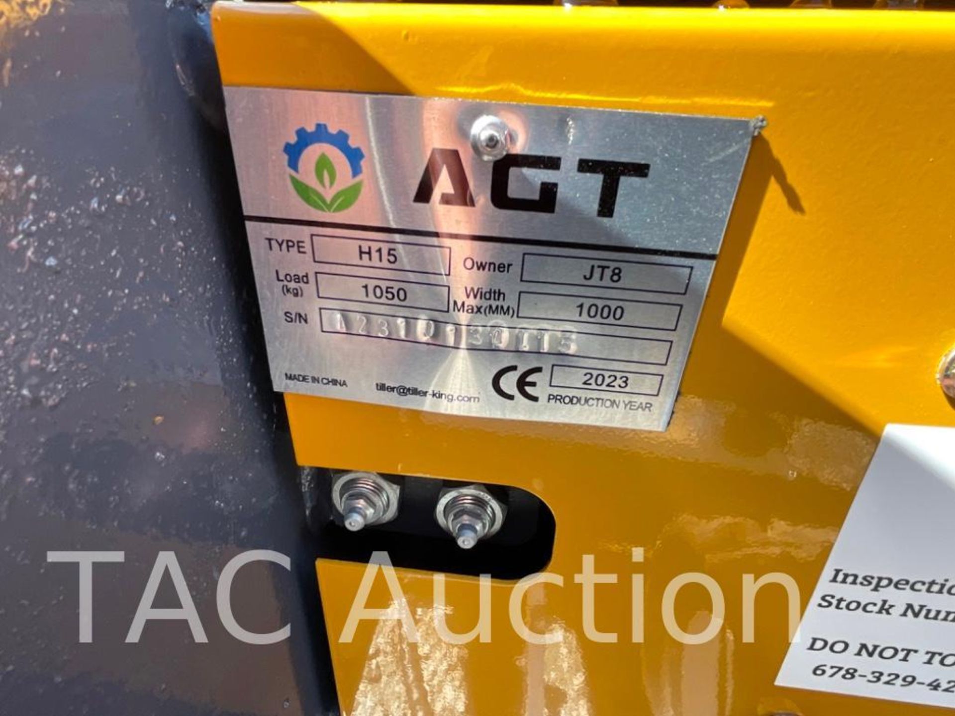 New AGT H15 Mini Excavator - Image 18 of 19