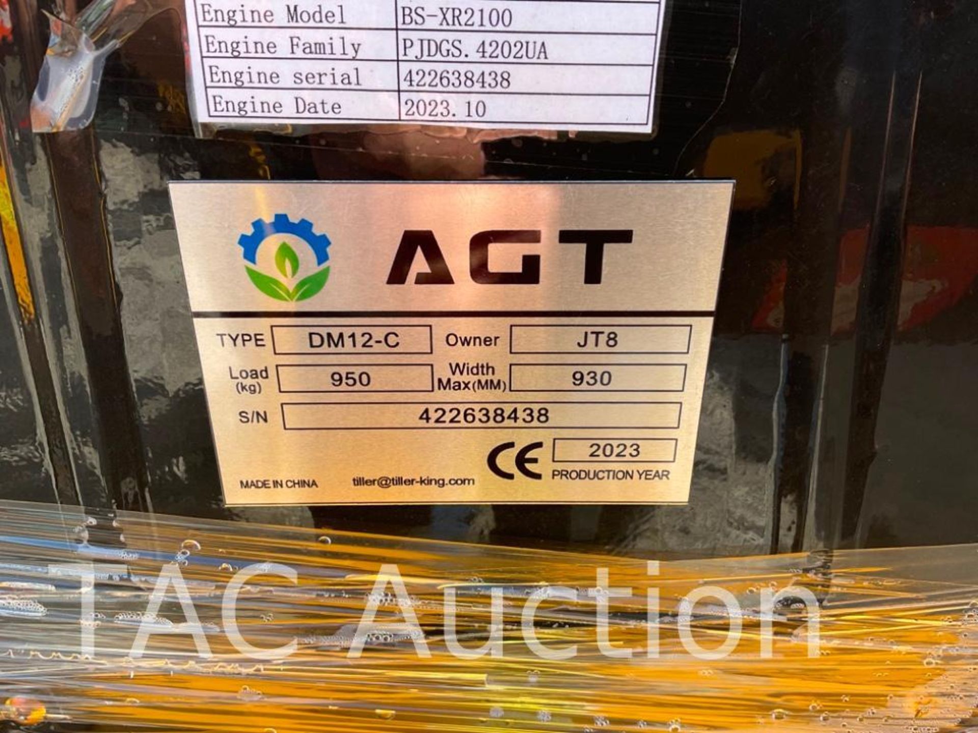 New AGT DM12-C Mini Excavator - Image 15 of 16