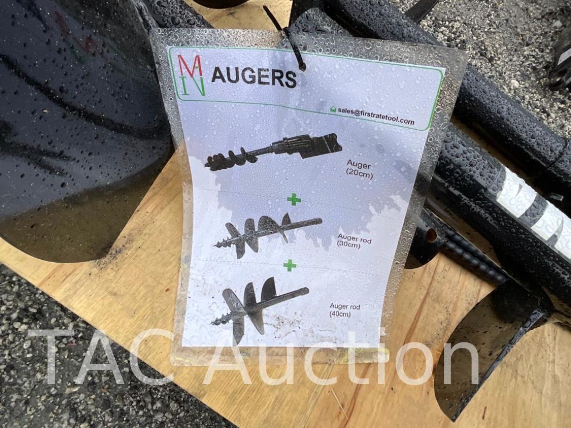 New 2023 Skid Steer Auger Attachment W/ (3) Auger Bits - Image 6 of 8