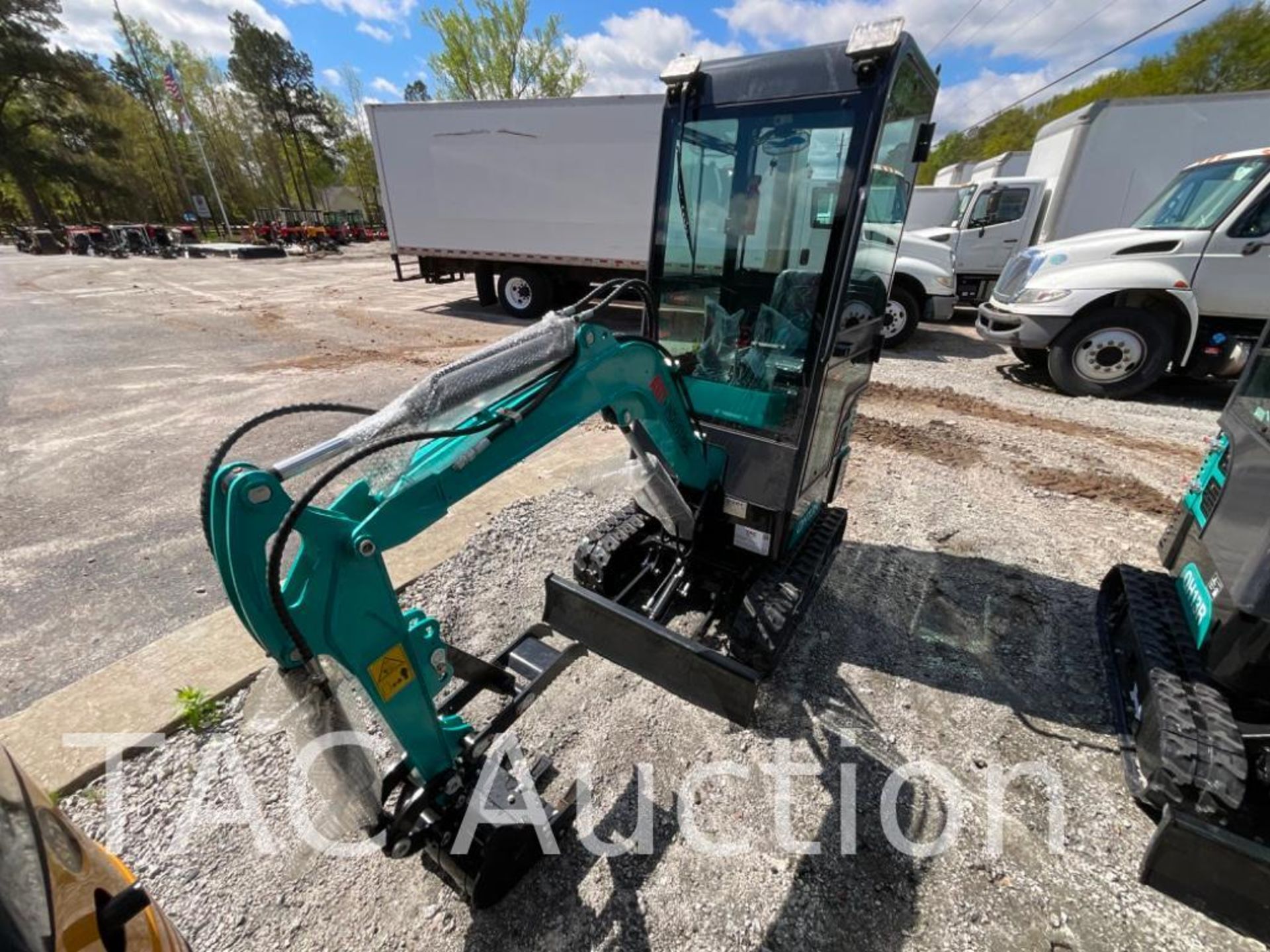 New AGT QH13R Enclosed Cab Mini Excavator