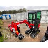 New MIVA VA13C Enclosed Cab Mini Excavator