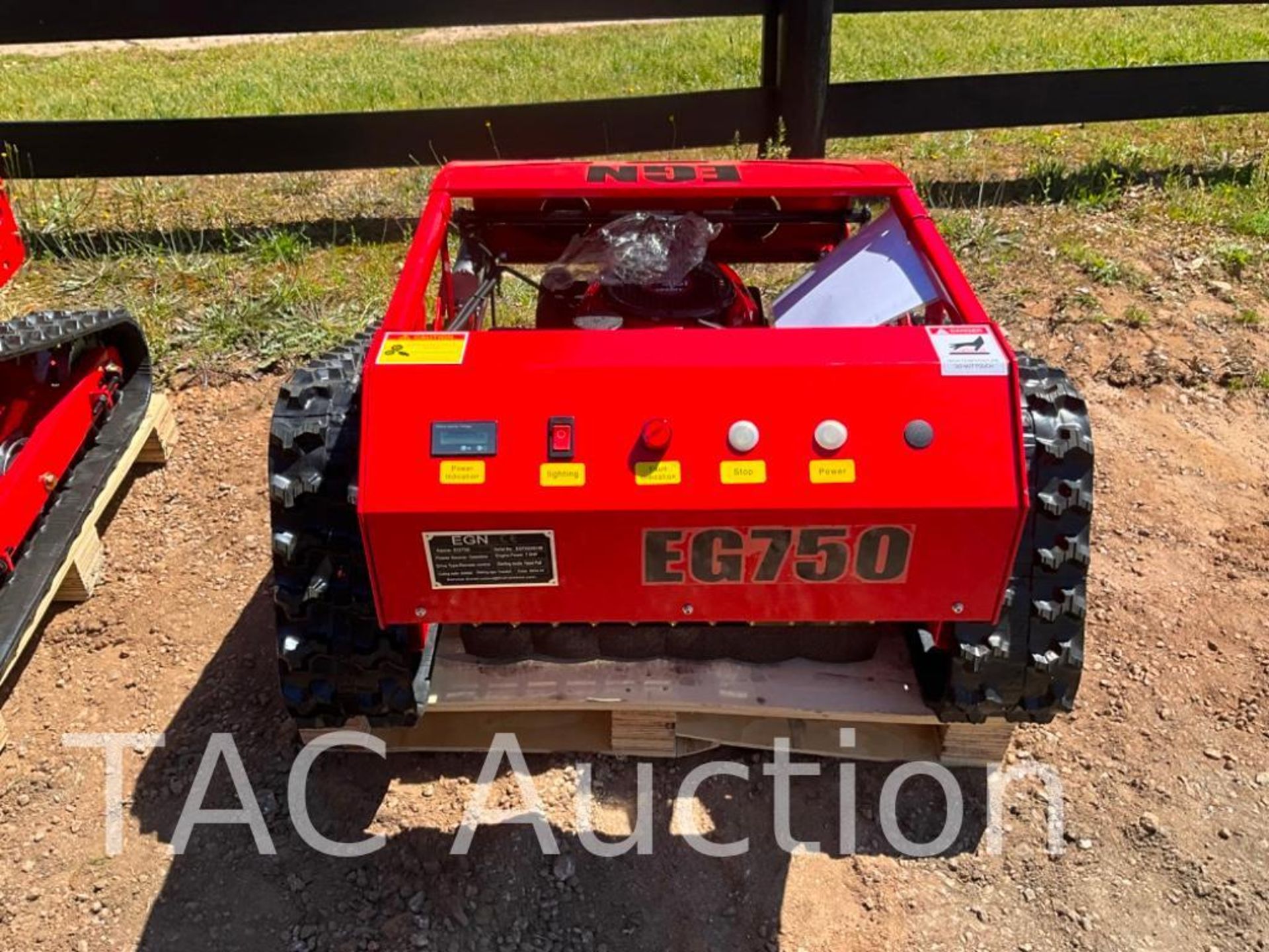 New EGN EG750 Crawler Remote Control Lawn Mower - Image 5 of 14
