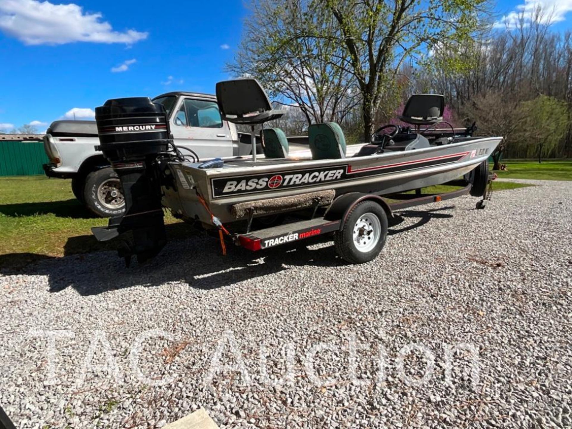 1989 Bass Tracker 17ft Bass Boat W/ Trailer - Image 7 of 52