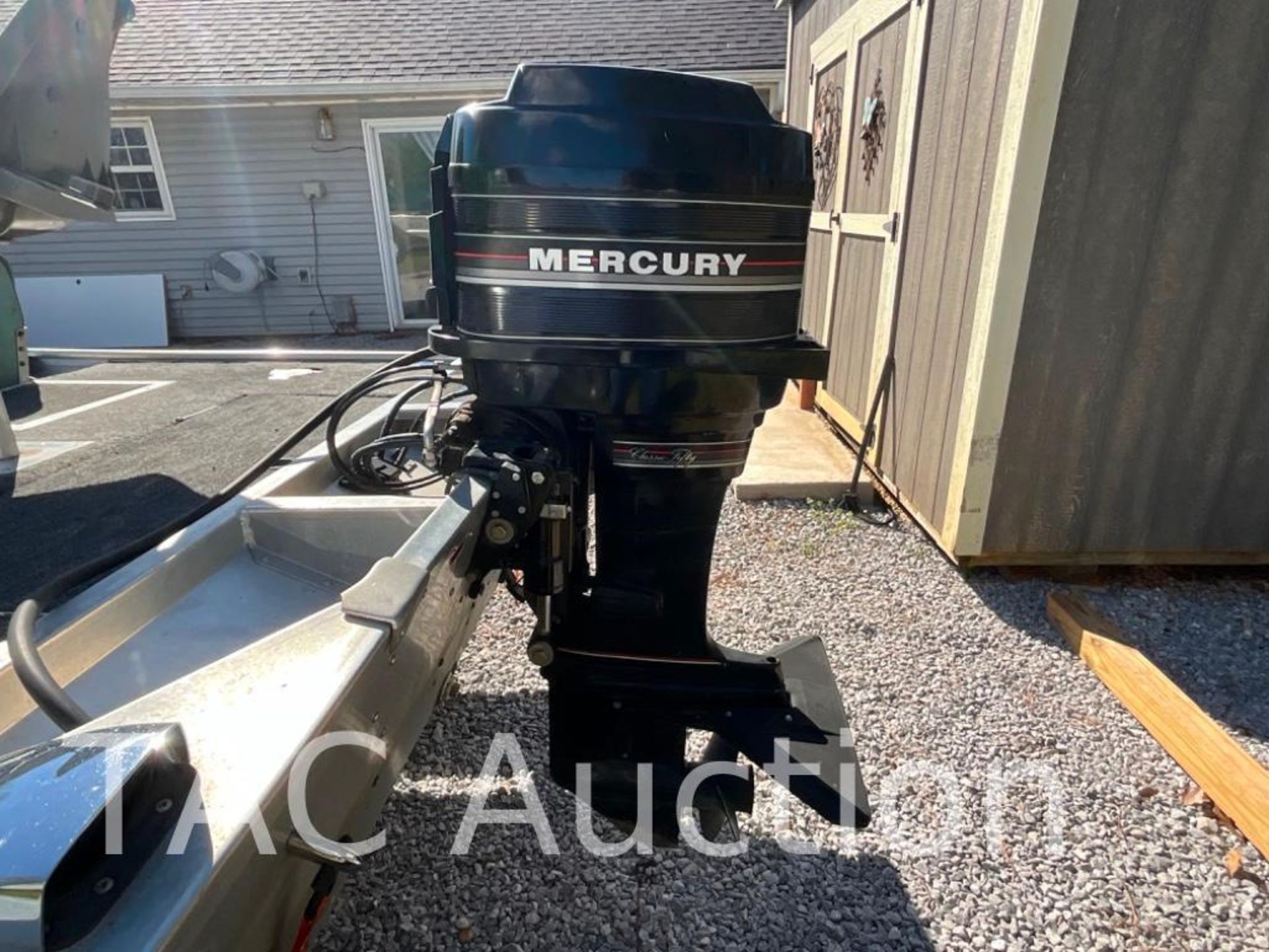 1989 Bass Tracker 17ft Bass Boat W/ Trailer - Image 5 of 52