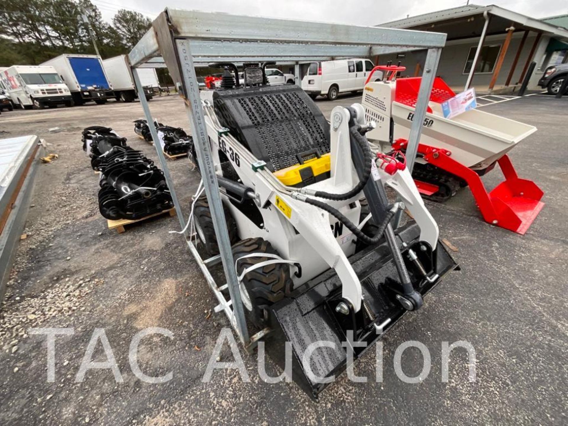 New EG-36 Mini Skid Steer Loader - Image 13 of 36