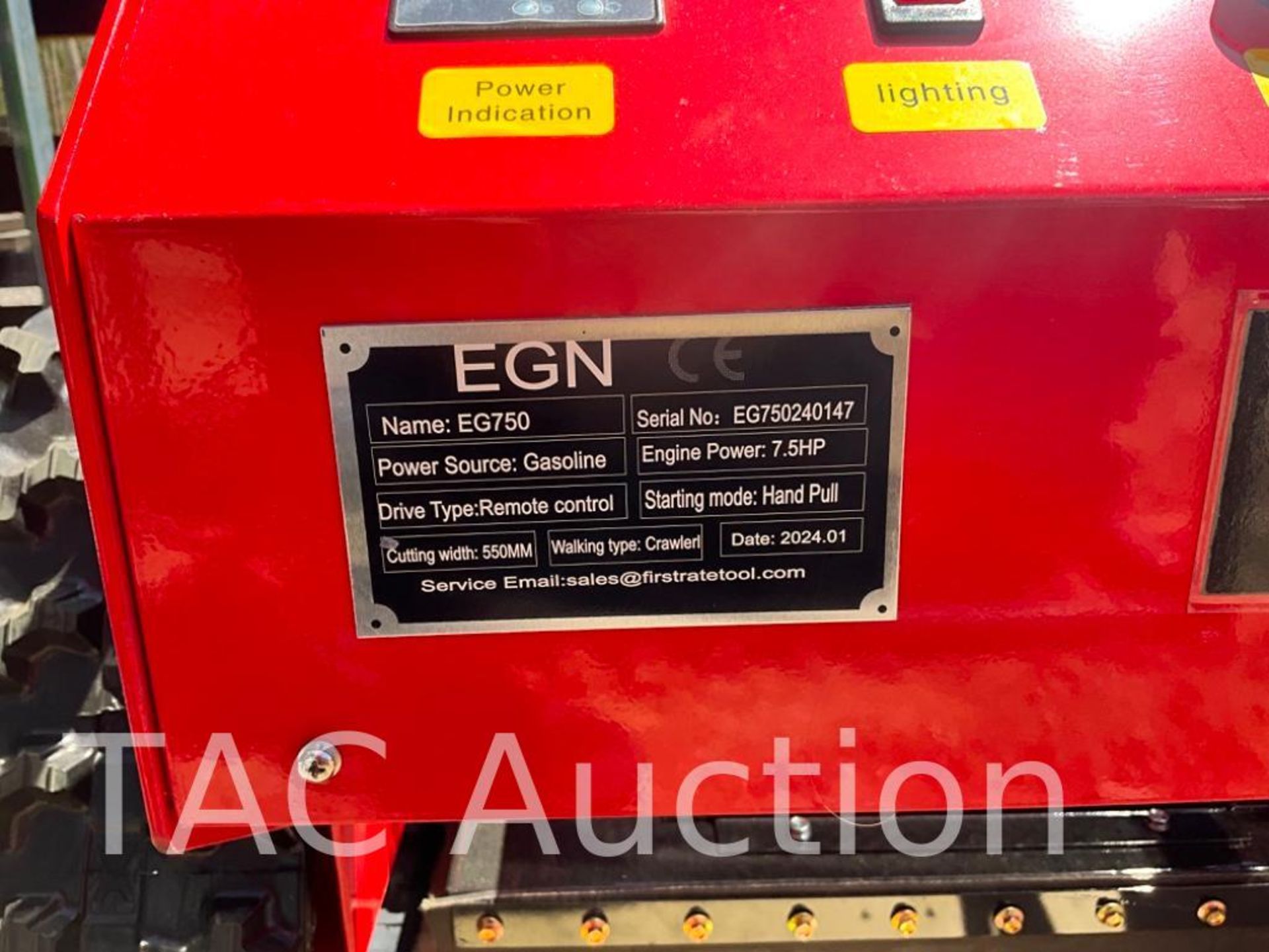 New EGN EG750 Crawler Remote Control Lawn Mower - Image 13 of 14