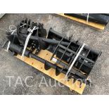 New (9) Piece Mini Excavator Attachment Set​​​​​​​