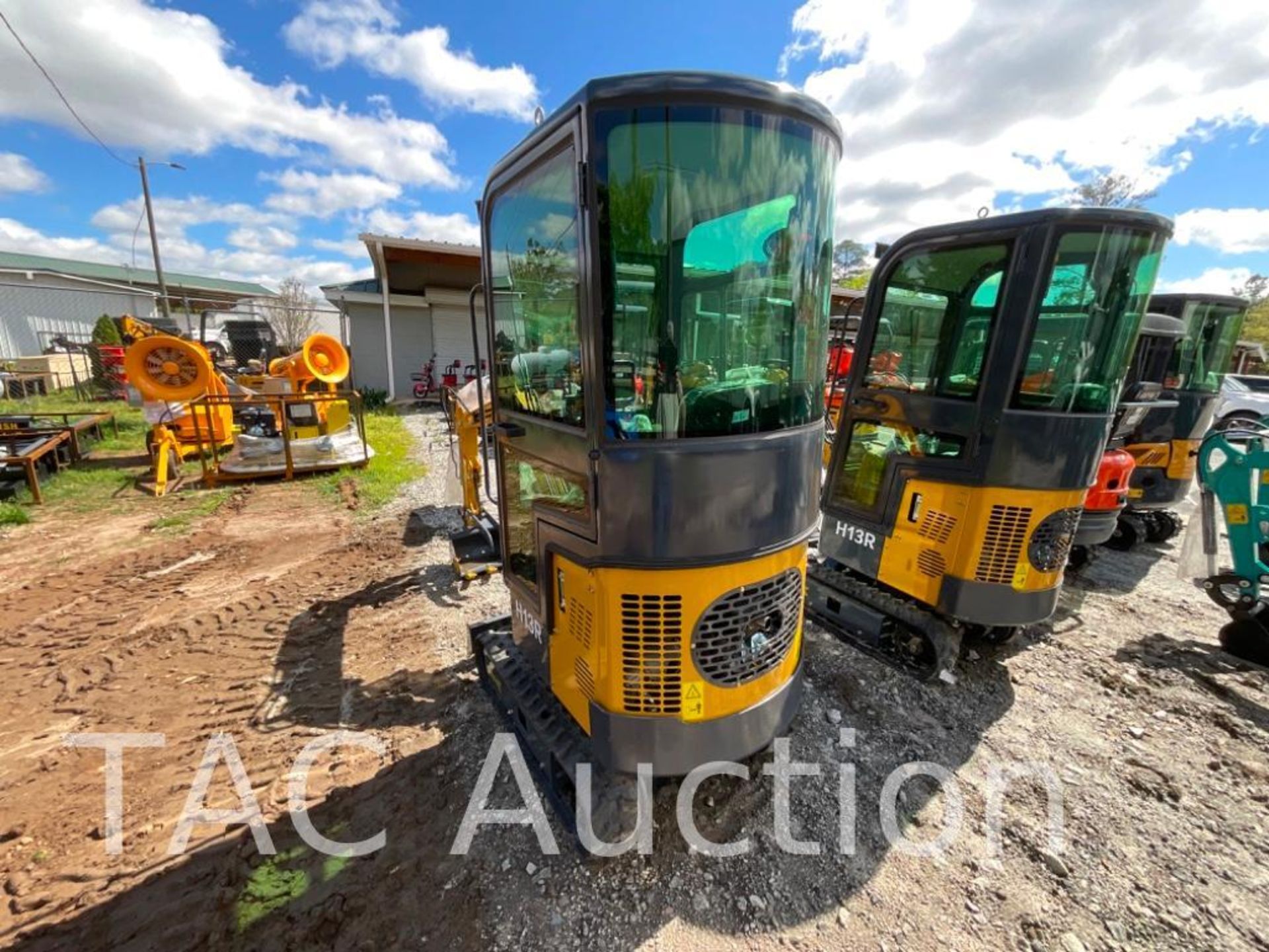 New AGT H13R Enclosed Cab Mini Excavator - Image 3 of 18