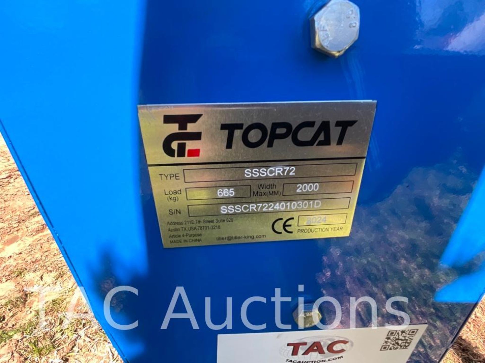 New 2023 TOPCAT Skid Steer Soil Conditioner - Image 5 of 6