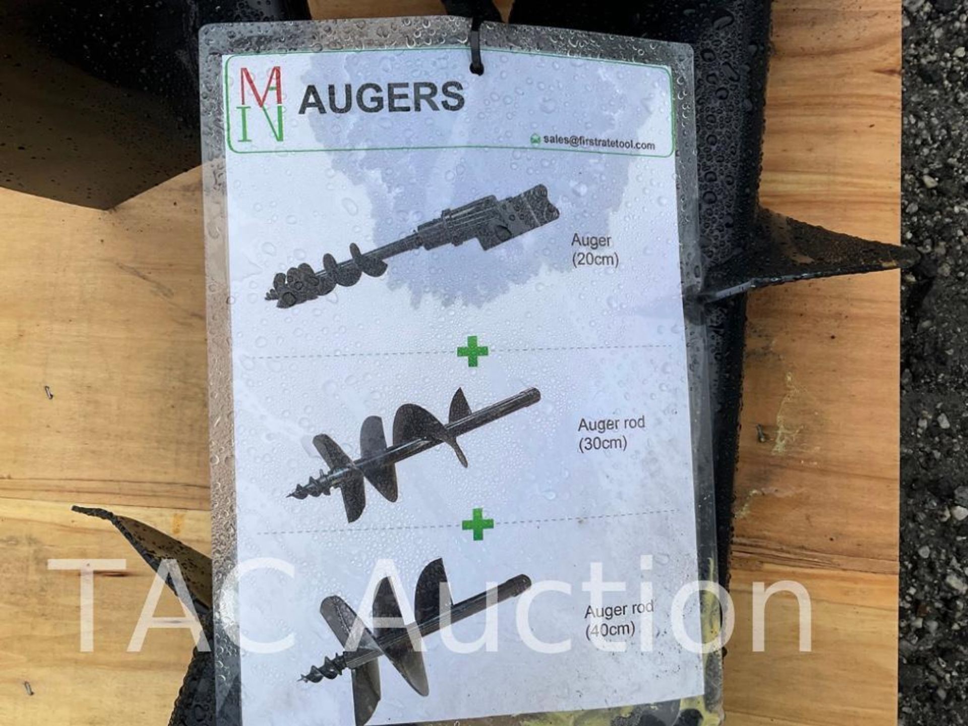 New 2023 Skid Steer Auger Attachment W/ (3) Auger Bits - Image 6 of 8