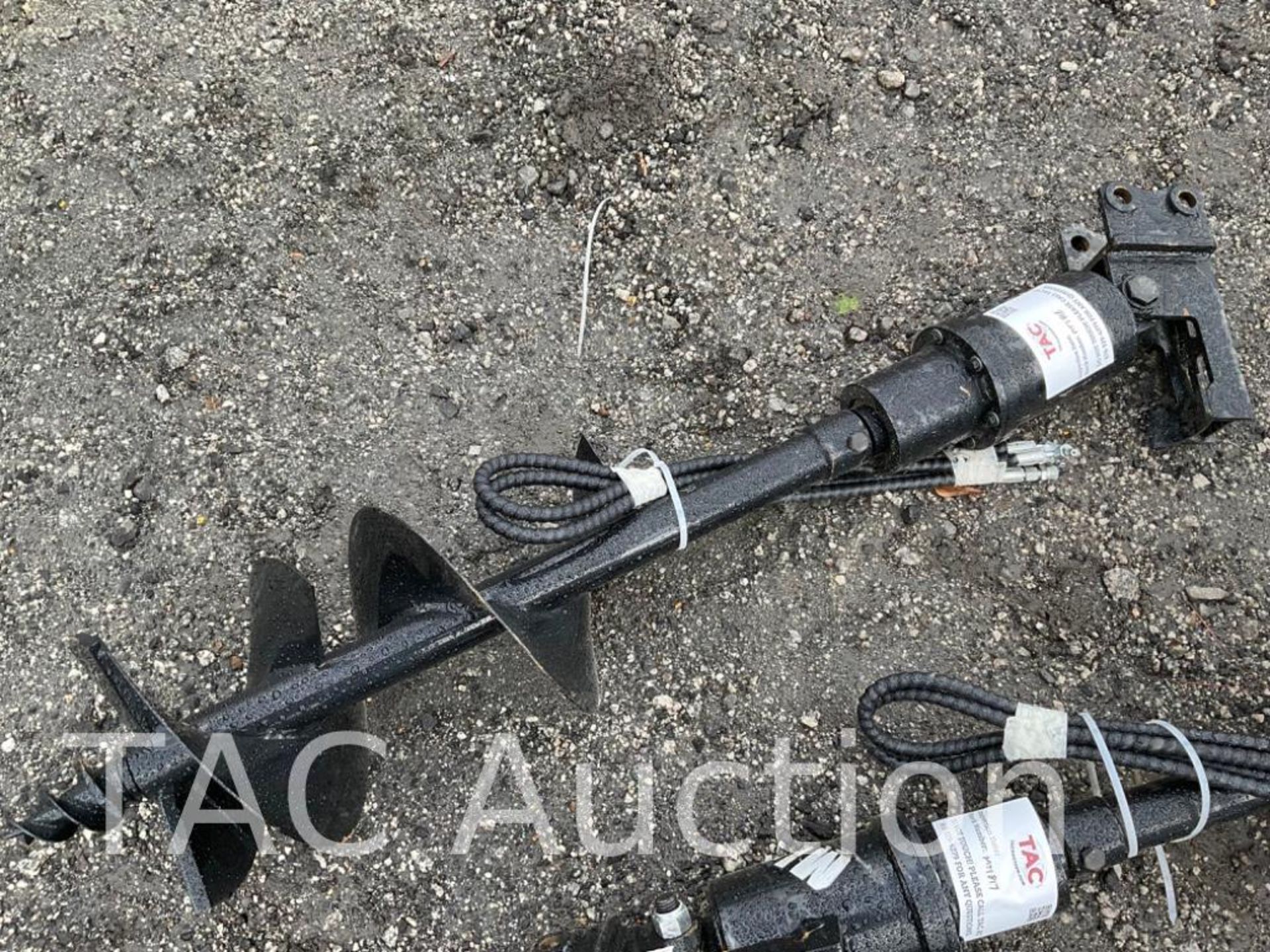 New 12in Mini Excavator Auger Attachment