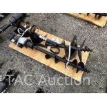 New 2023 Skid Steer Auger Attachment W/ (3) Auger Bits