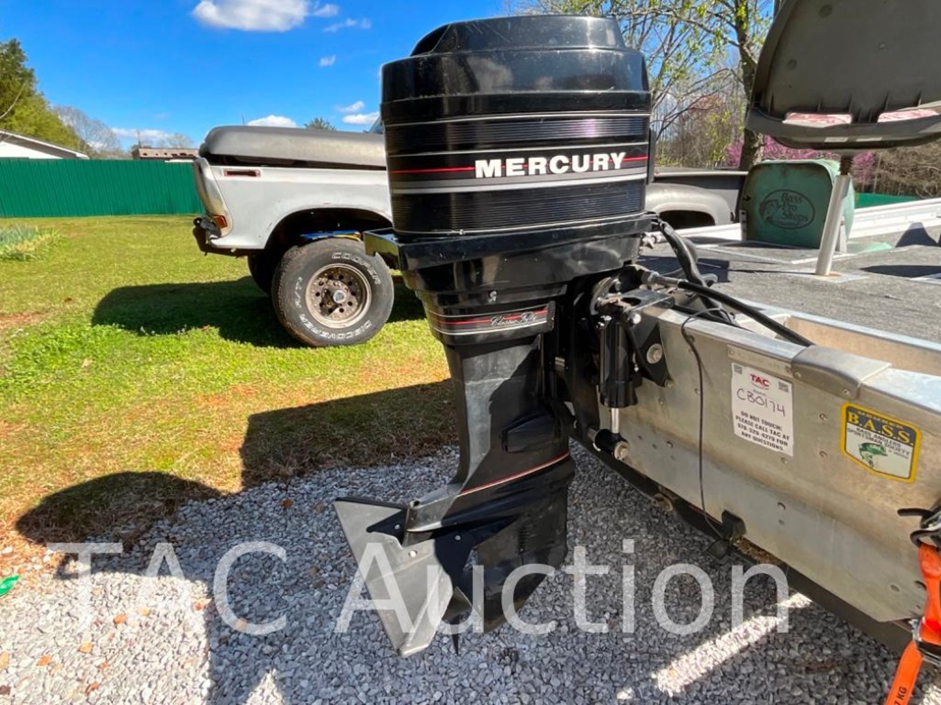 1989 Bass Tracker 17ft Bass Boat W/ Trailer - Image 6 of 52