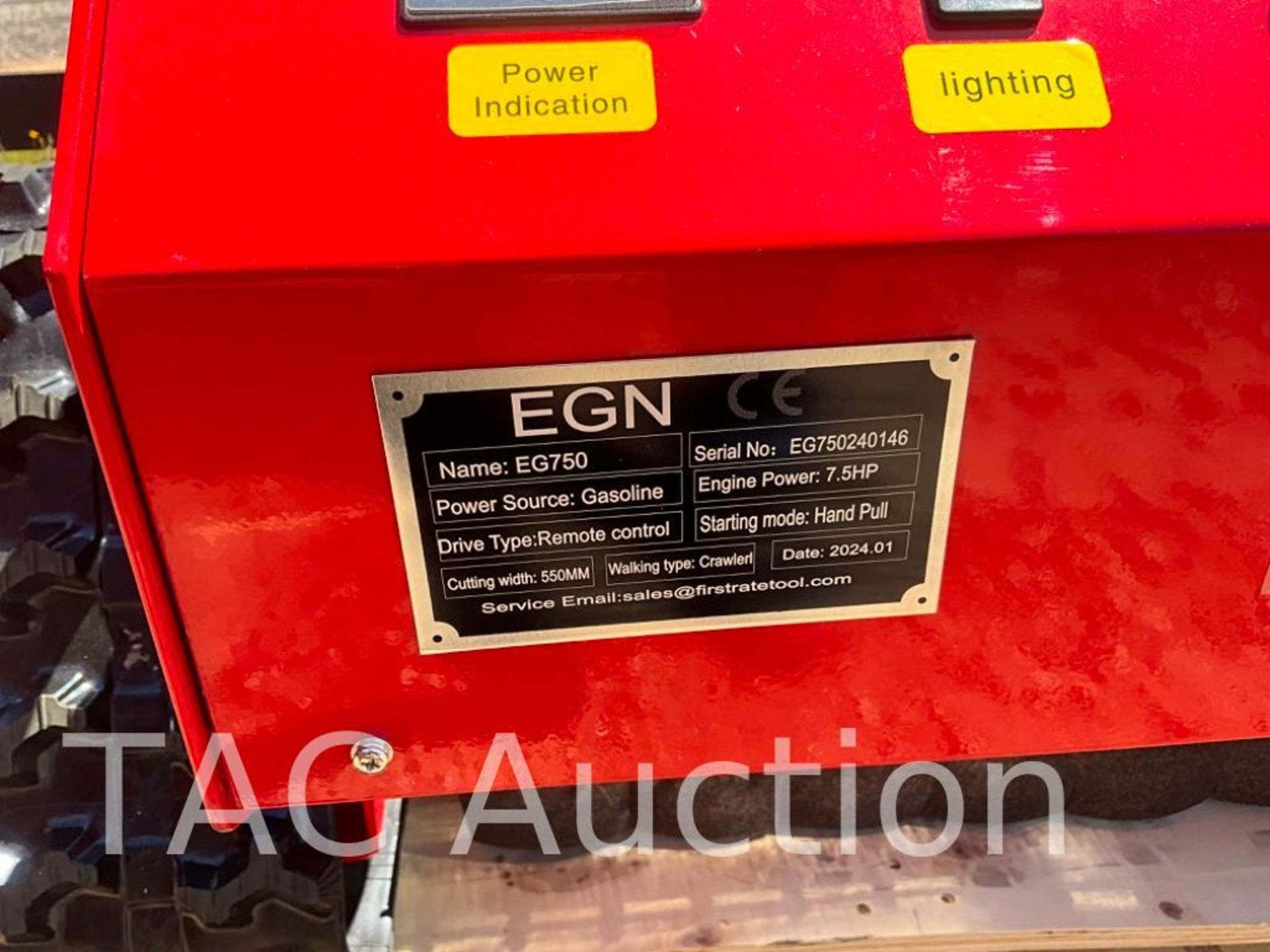 New EGN EG750 Crawler Remote Control Lawn Mower - Image 13 of 14