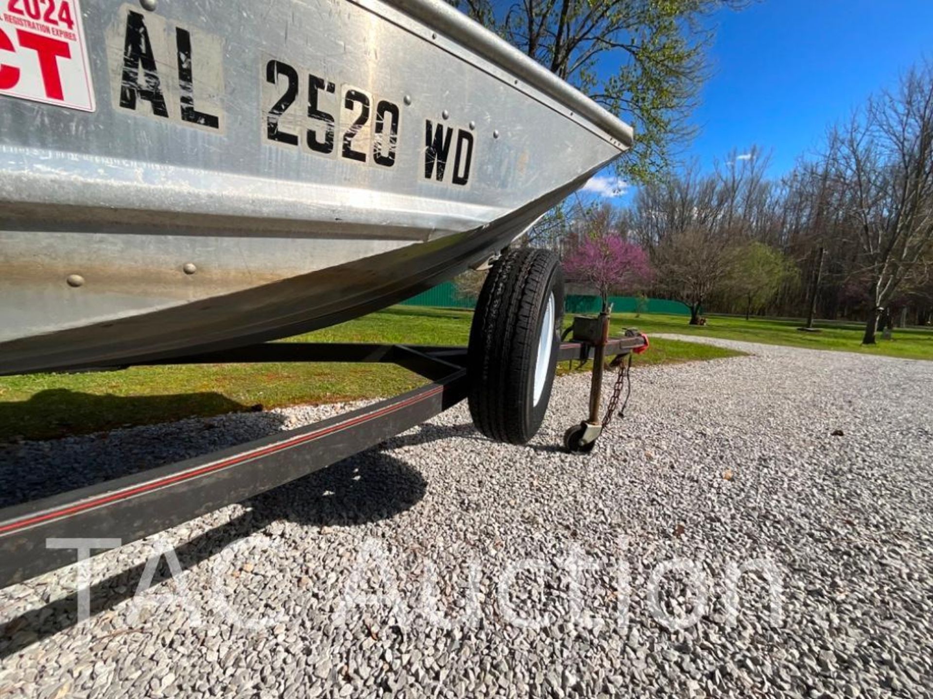 1989 Bass Tracker 17ft Bass Boat W/ Trailer - Image 37 of 52