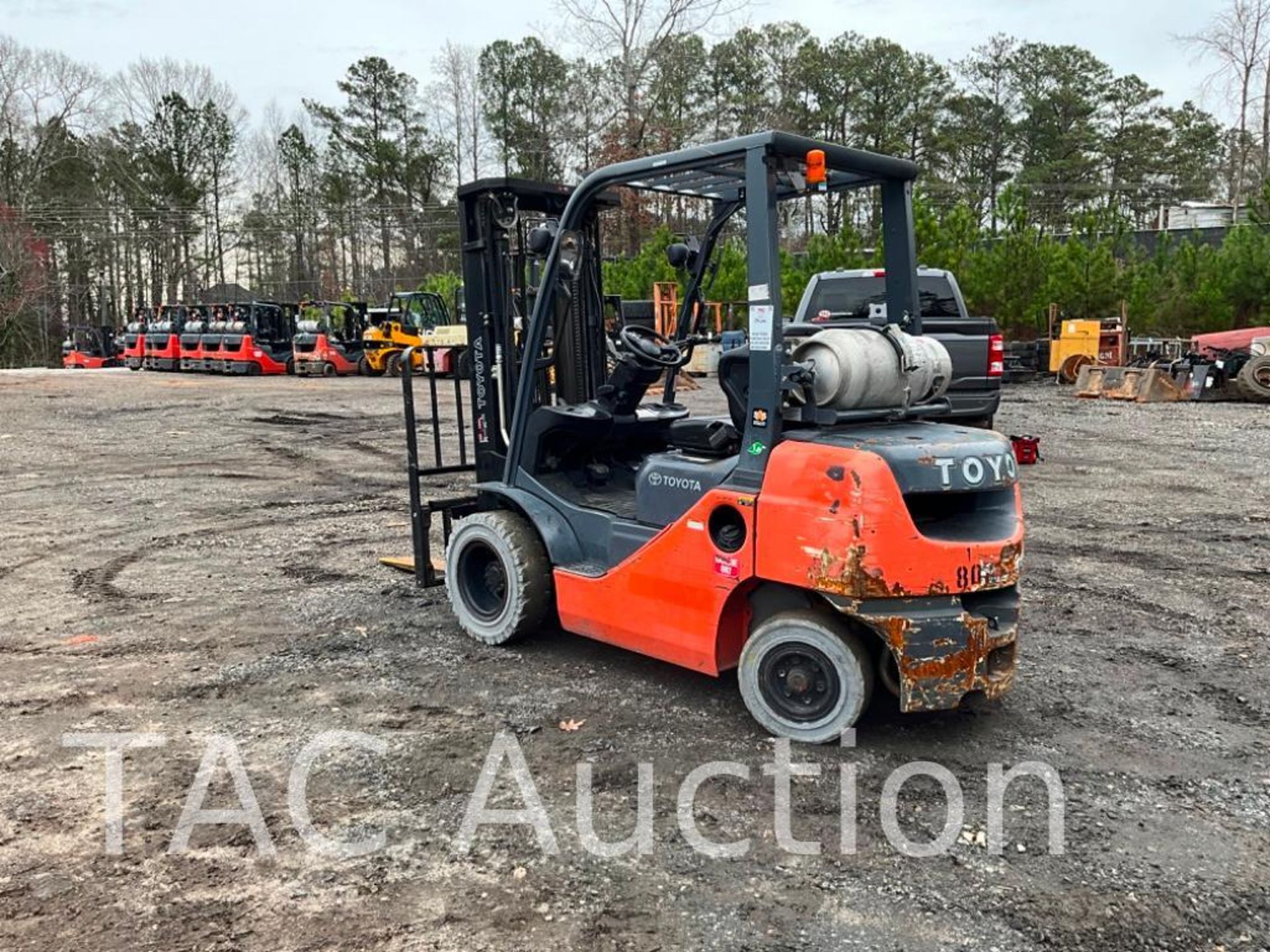 2016 Toyota 8FGU25 5,000lb Forklift - Image 3 of 35