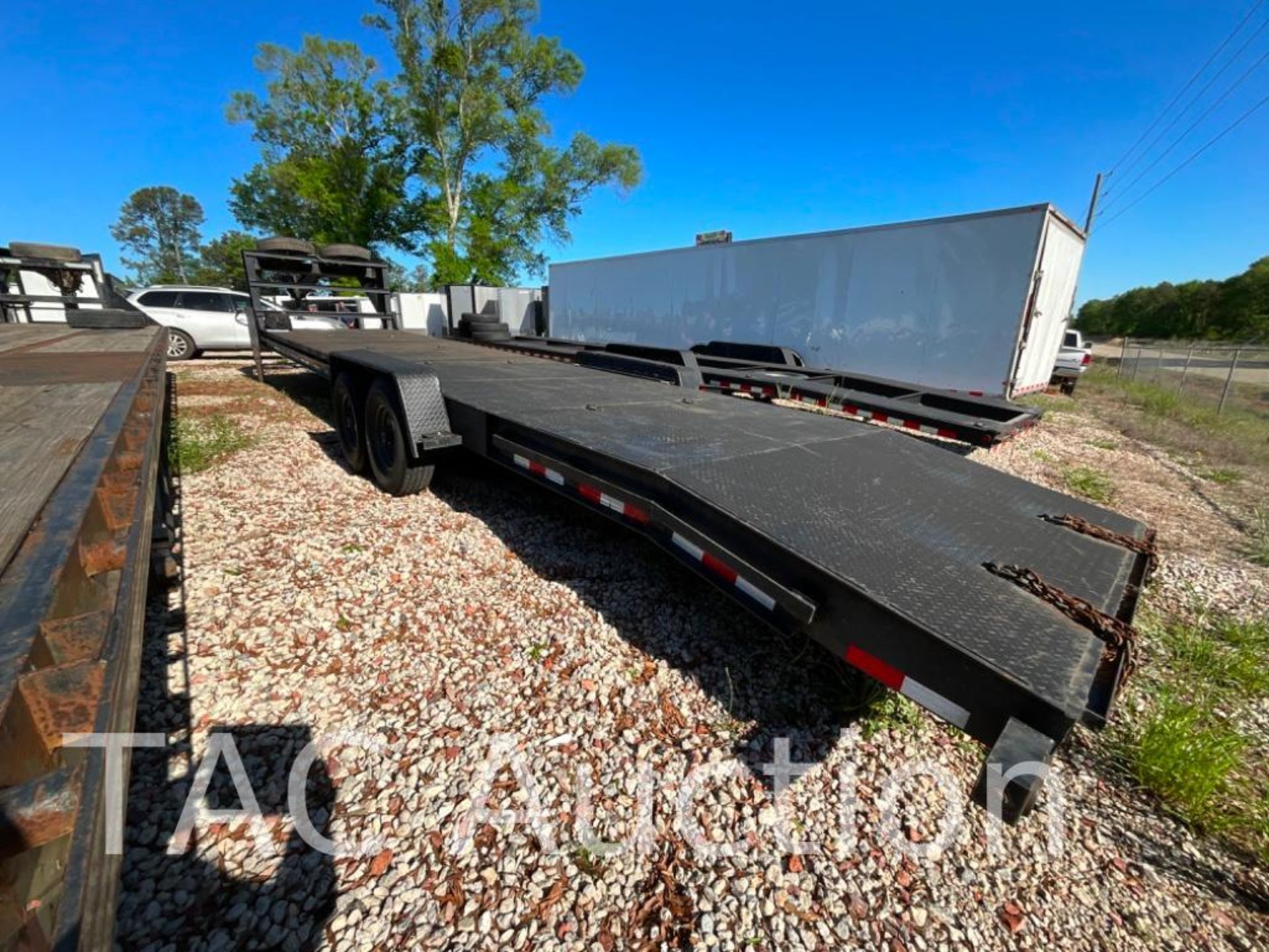 2019 Down To Earth 34ft Gooseneck Car Hauler Trailer - Image 3 of 31