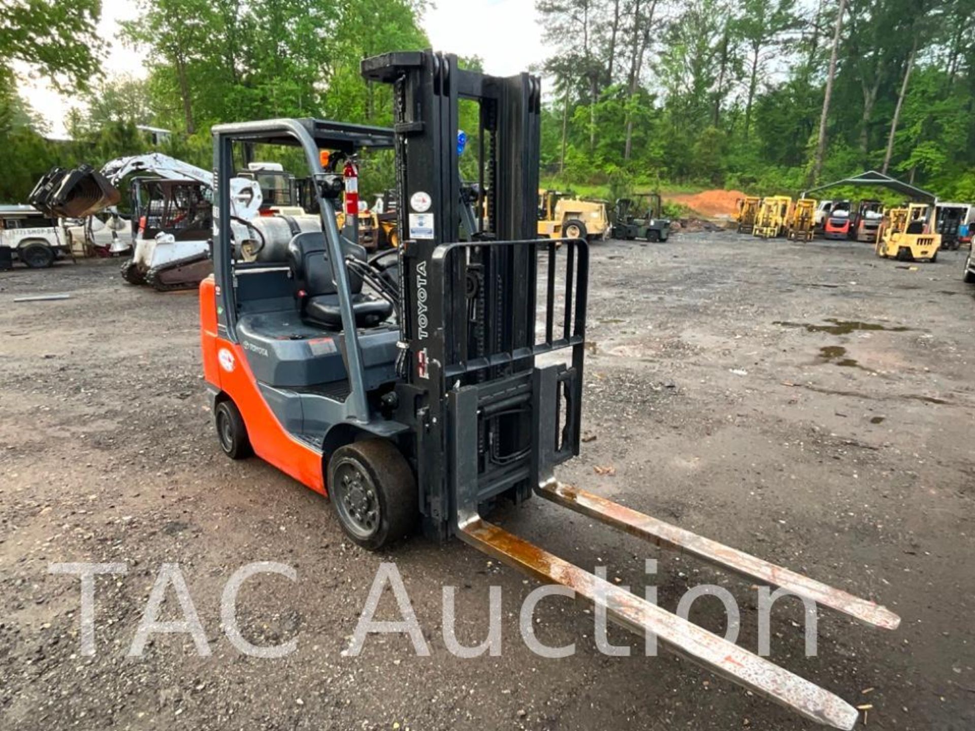 2018 Toyota 8FGCU30 6000lb Forklift - Image 7 of 23