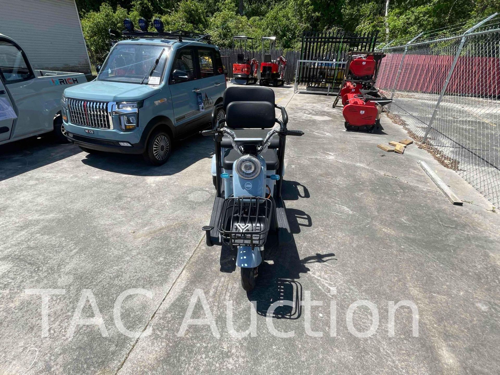 New 2024 Meco Model M3 (3) Wheeled Electric Cart - Image 8 of 11
