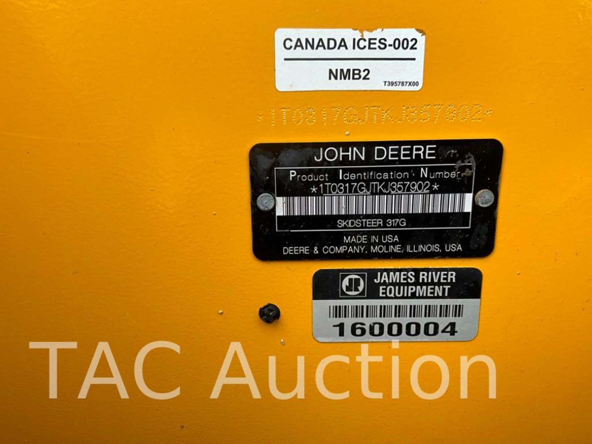 2019 John Deere 317G Track Loader - Image 25 of 25