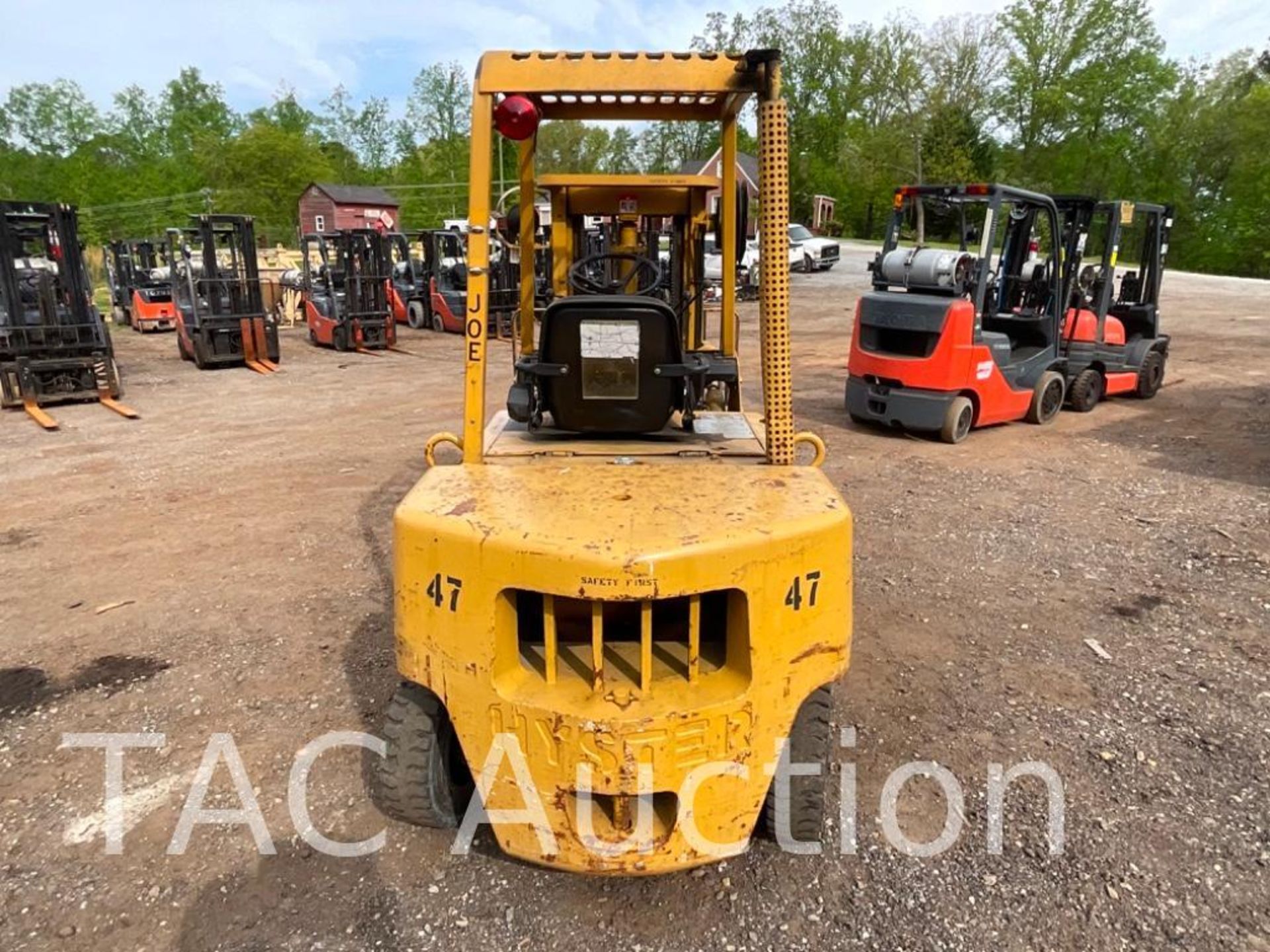 Hyster H40XLM 4000lb Diesel Forklift - Image 4 of 25