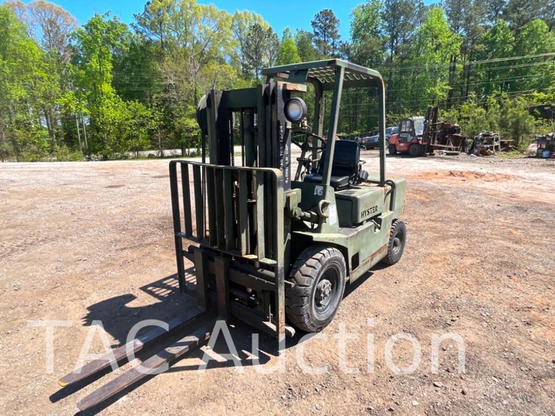 Hyster H40XL 4000lb Diesel Forklift