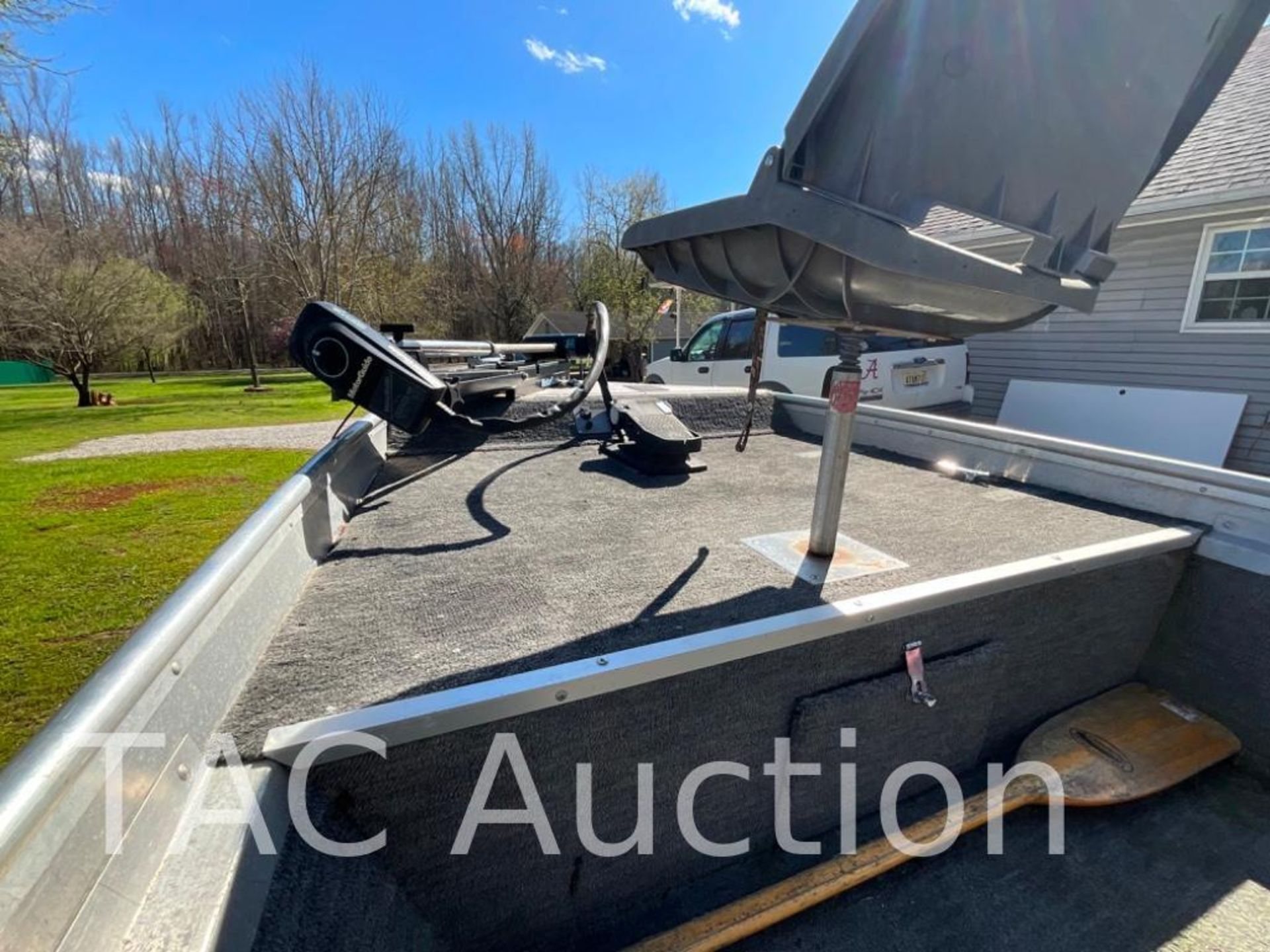 1989 Bass Tracker 17ft Bass Boat W/ Trailer - Image 26 of 52
