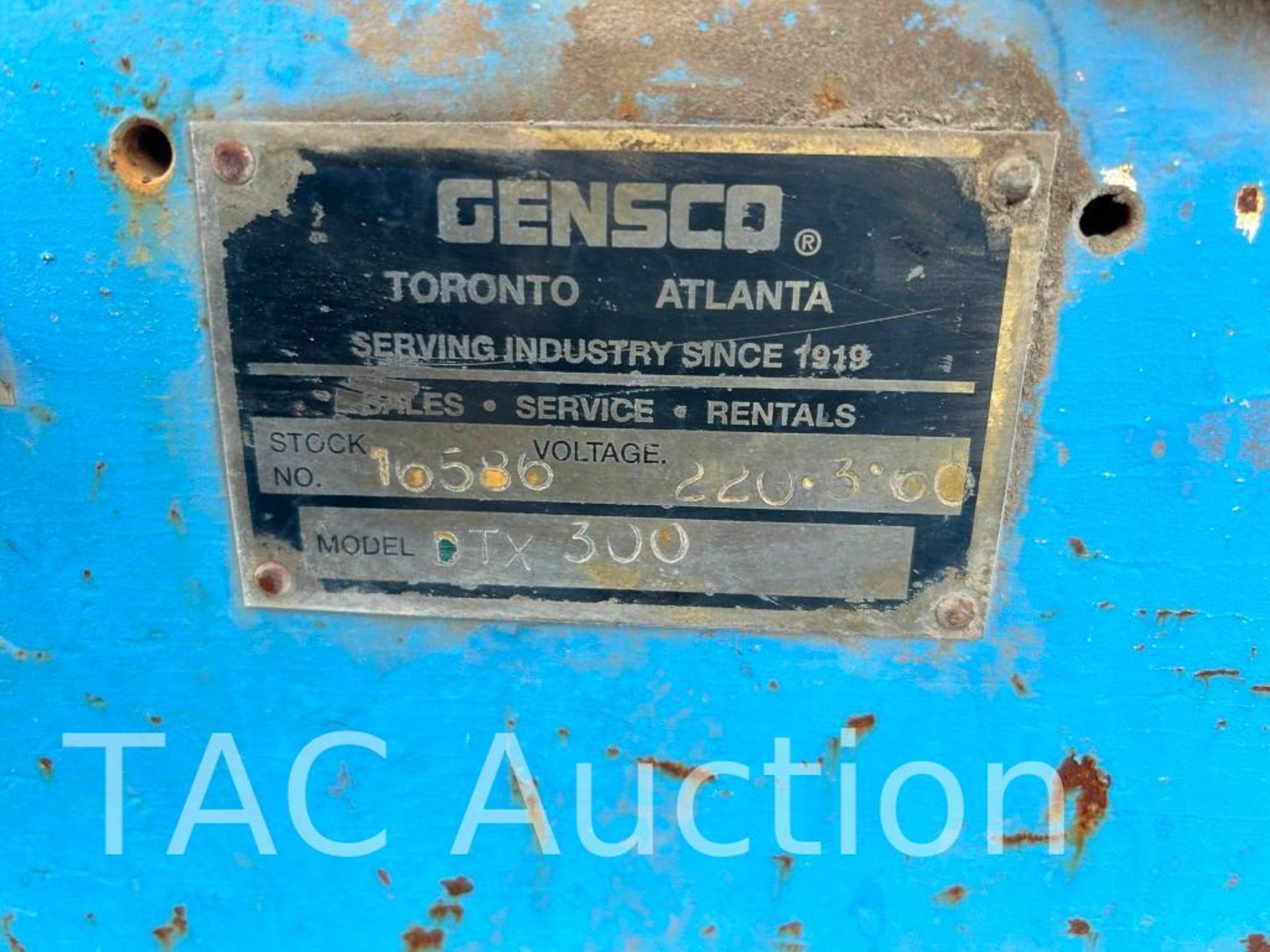 Gensco DTX 300 Scrap Metal Shears - Image 10 of 10