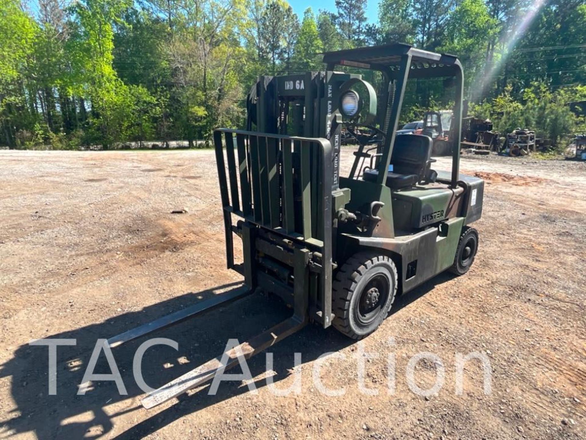 Hyster H40XL 4000lb Diesel Forklift