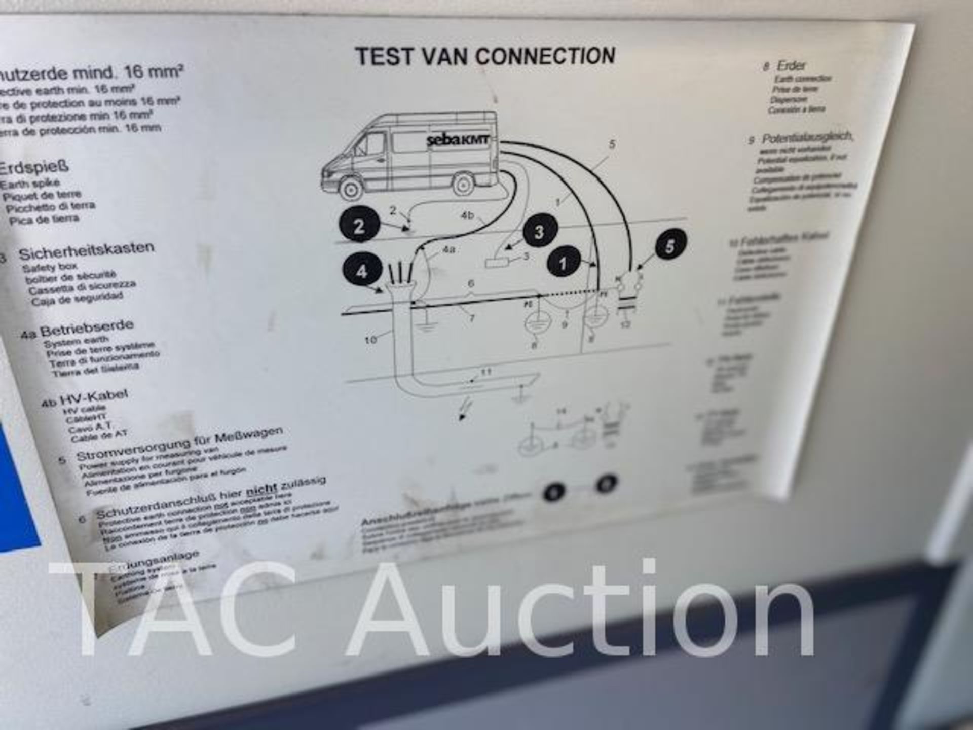 2007 Dodge Sprinter Van W/ Low Voltage Cable Detector Equipment - Image 38 of 40