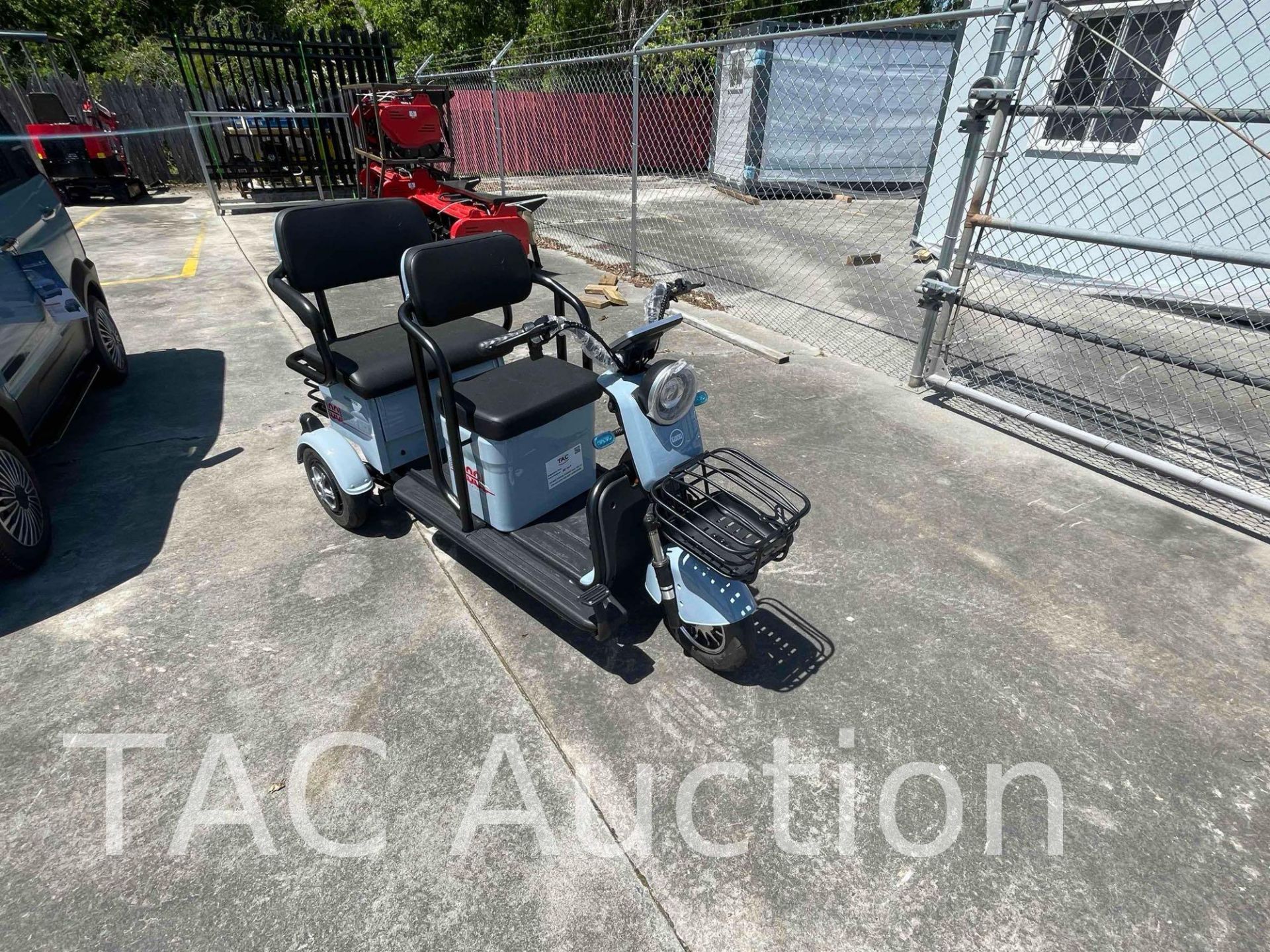 New 2024 Meco Model M3 (3) Wheeled Electric Cart - Image 7 of 11