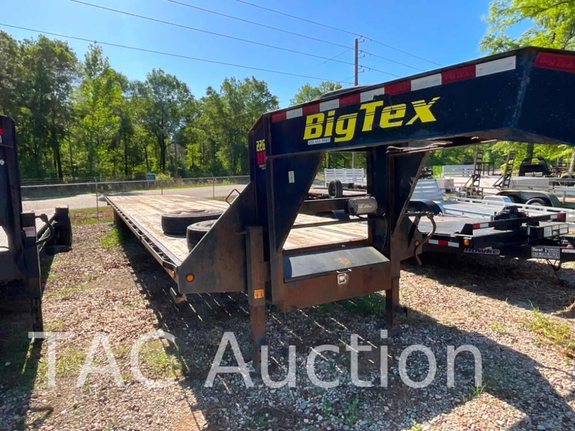 2018 Big Tex 22GN 40ft Gooseneck Equipment Trailer - Image 16 of 46