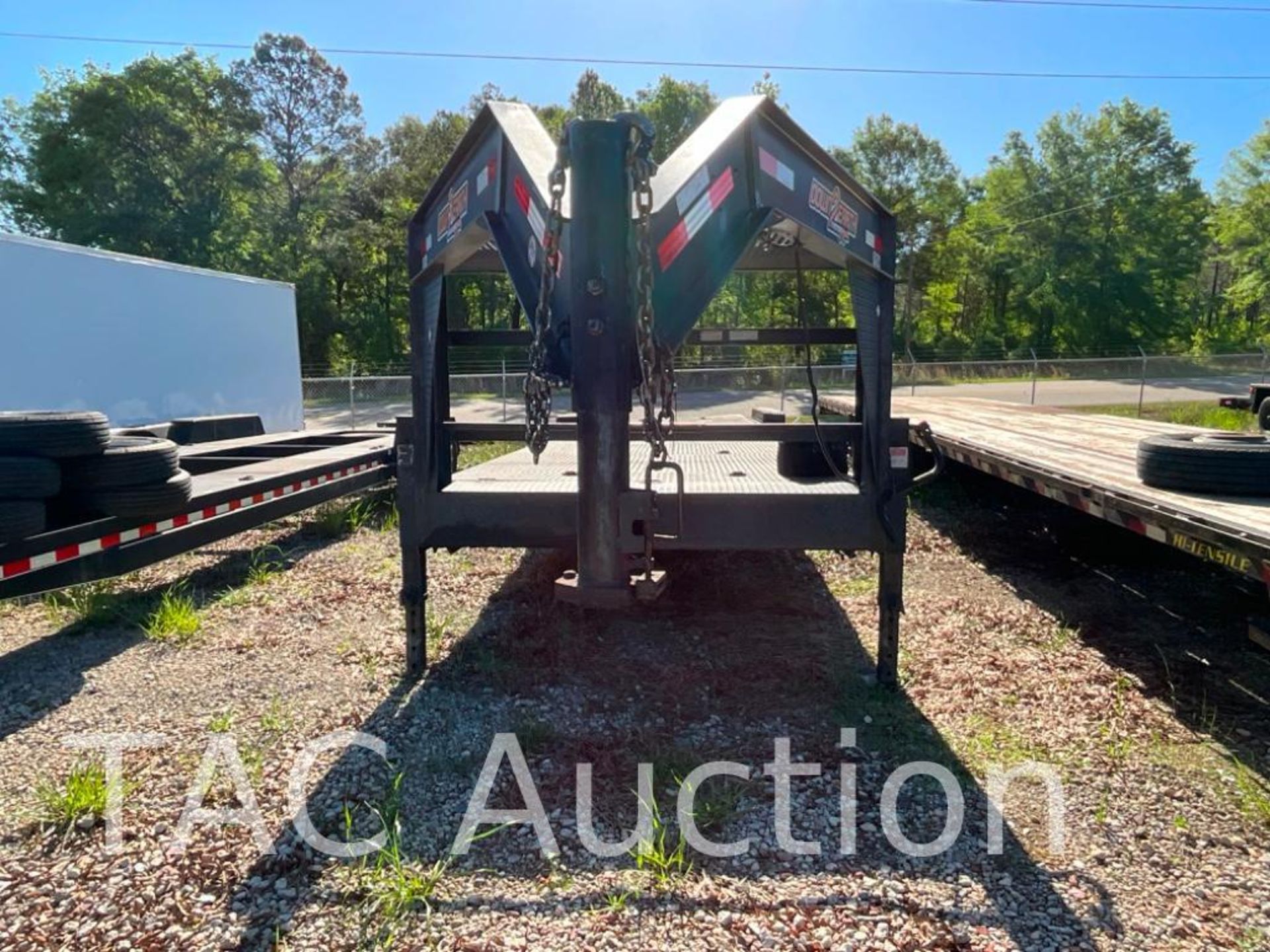 2019 Down To Earth 34ft Gooseneck Car Hauler Trailer - Image 11 of 31