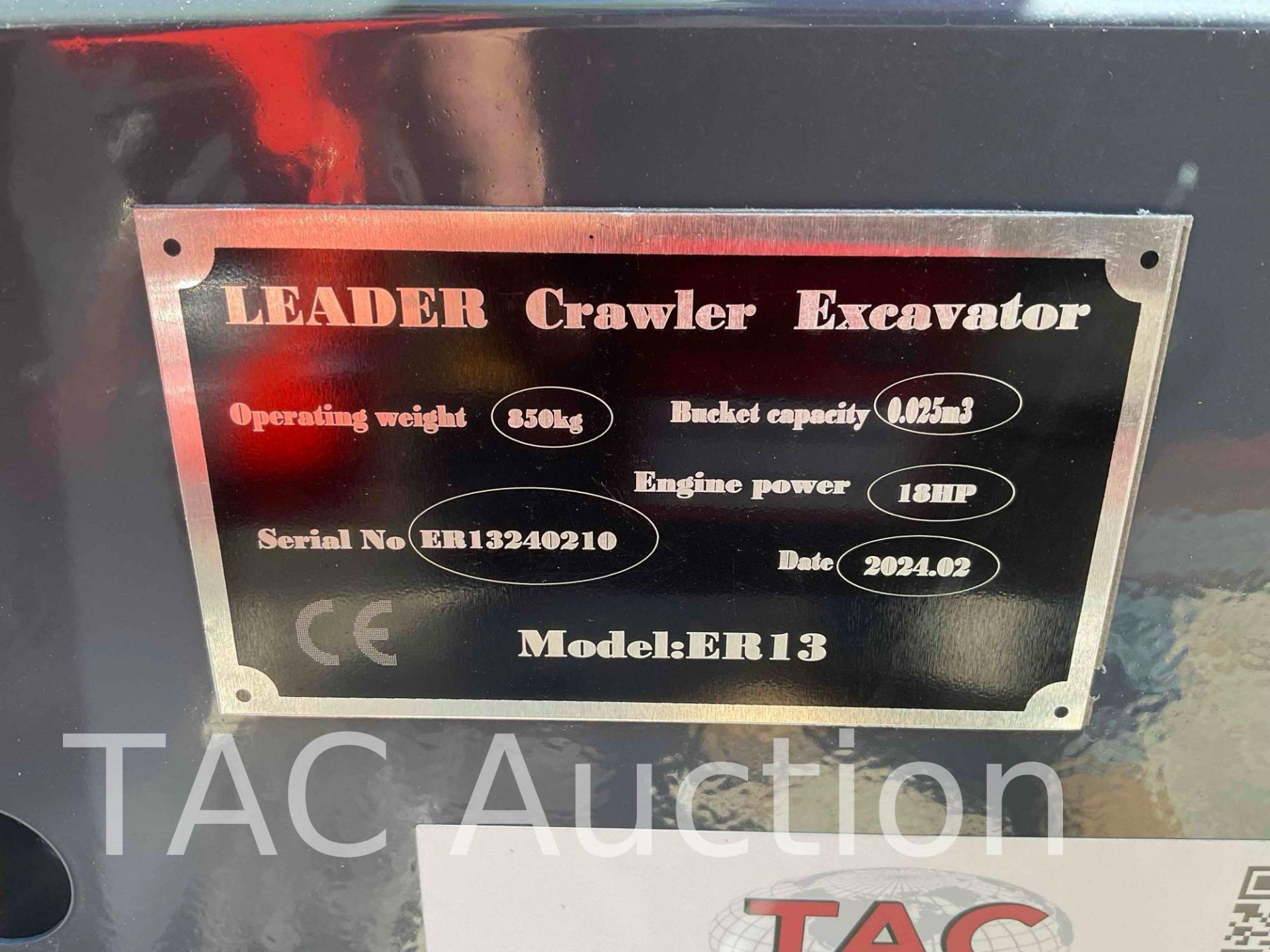 New Leader ER13 Mini Excavator - Image 18 of 19