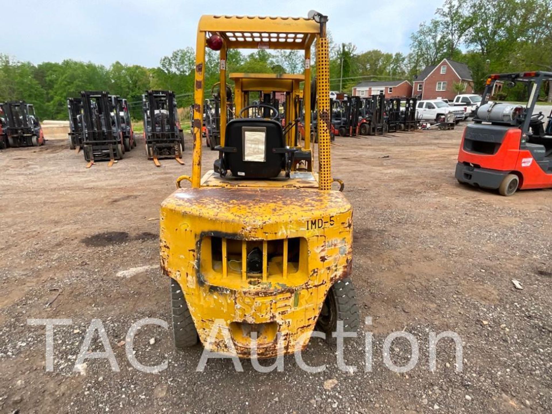 Hyster H40XLM 4000lb Diesel Forklift - Image 4 of 24