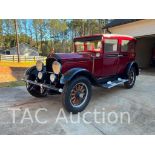 1930 Willys Knight 56 Model 4 Door Sedan