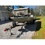 1989 Bass Tracker 17ft Bass Boat W/ Trailer