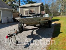 1989 Bass Tracker 17ft Bass Boat W/ Trailer