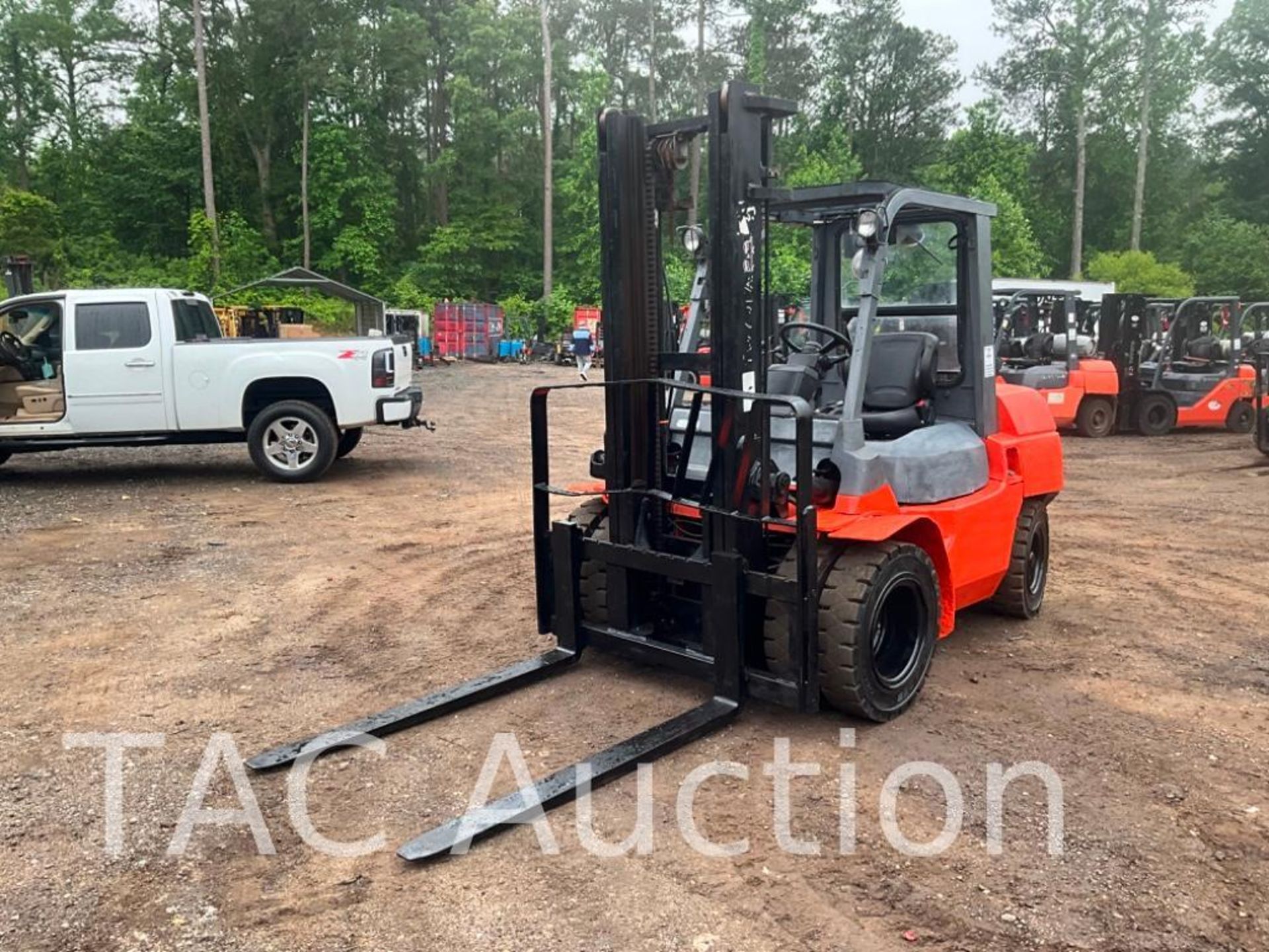 Toyota 7FDU35 8000lb Diesel Forklift