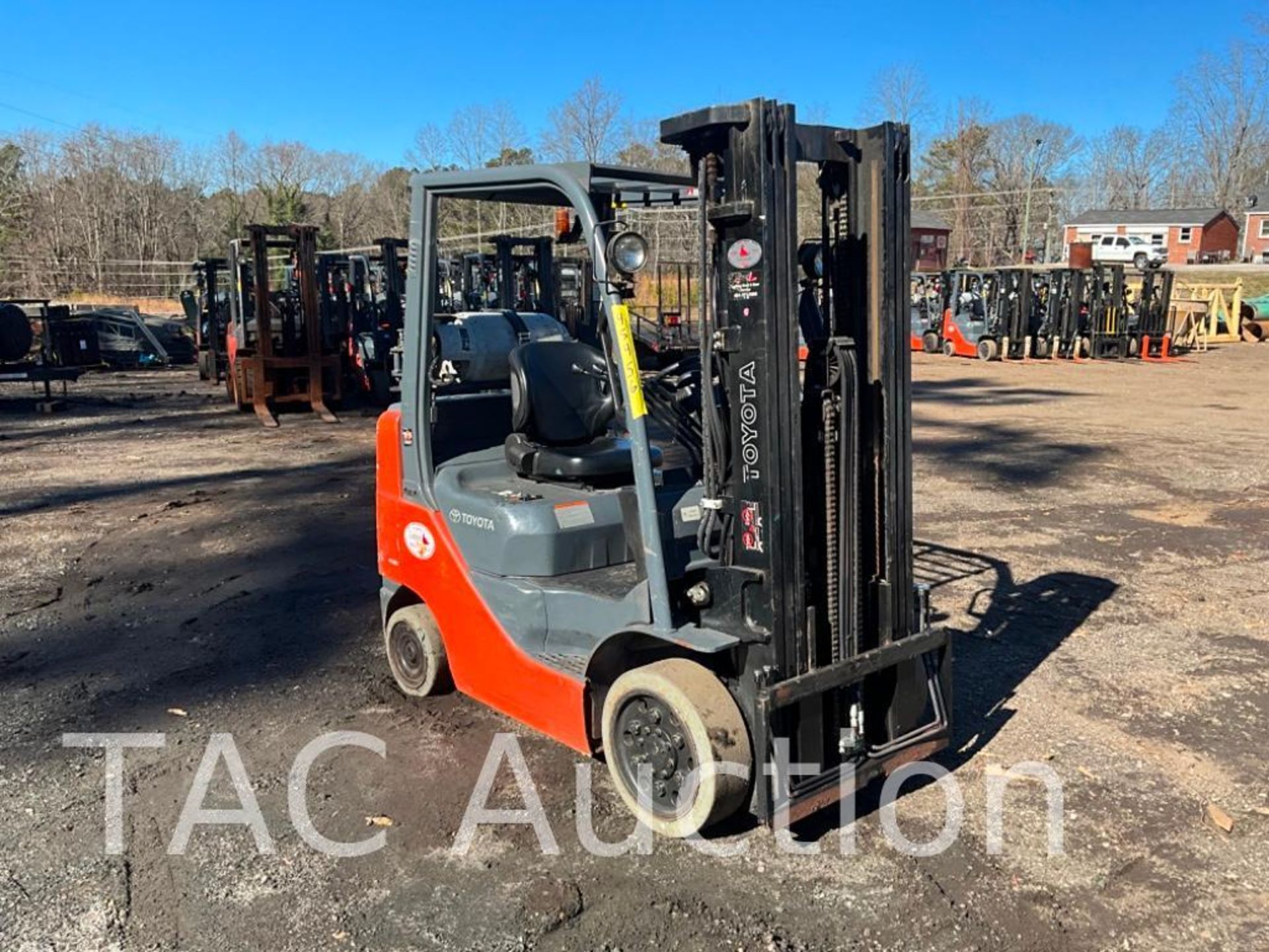 2013 Toyota 8FGCU25 5000lb Forklift - Image 7 of 27